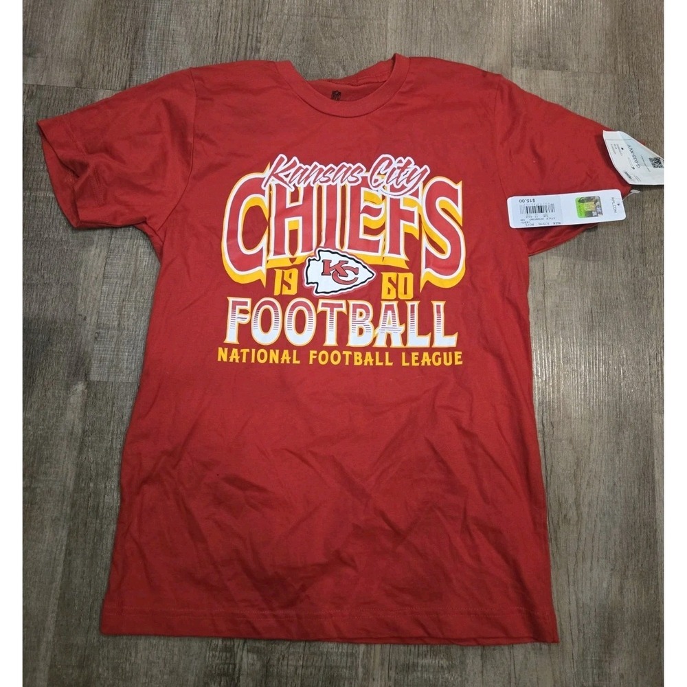Youth Kansas City‎ Chief's T Shirt Nwt Large
